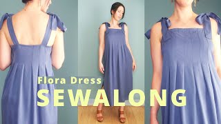 How to Sew an Easy Summer Dress | Flora Dress Pattern Sewalong