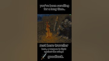 you have been scrolling for a while, rest here traveller  | #shorts #scroll