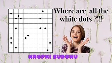 A stunning idea in Kropki Sudokus !