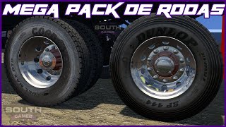 Mega Pack de Rodas Completo V1.0 Para ETS 2 e ATS