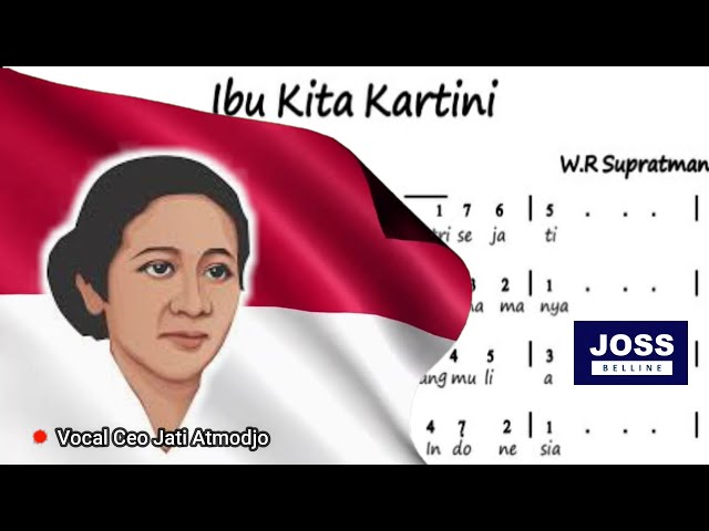 Lagu Ibu Kita Kartini + Lirik / Lagu Tematik SDMI Kelas 6 Tema 7 /Vocal by Ceo Jati Atmodjo class=