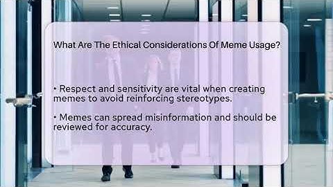 What Are The Ethical Considerations Of Meme Usage? - Everyday-Networking