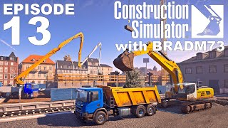 CONSTRUCTION SIMULATOR (2022) EU Map + Tobii Eye Tracker - Episode 13:  Forest Path