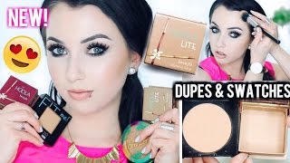 NEW Benefit Hoola LITE Bronzer! Dupes, Swatches, Demo & Review! Pale Skin Makeup screenshot 5