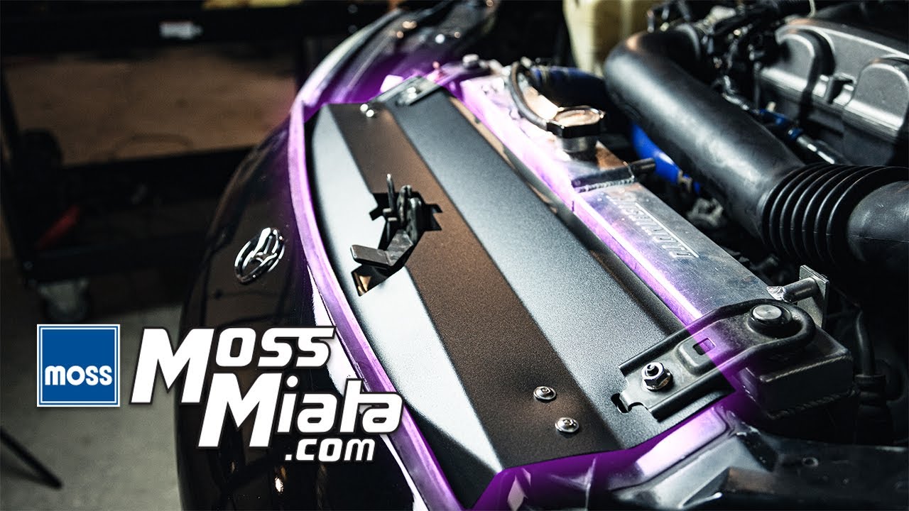 NB Miata Radiator Cooling Panel by Cobalt Overview & Install YouTube