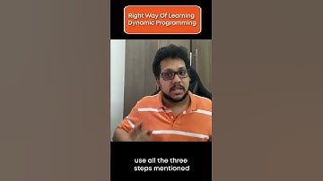 LEARN TOUGHEST TOPIC in DSA Like THIS #shorts