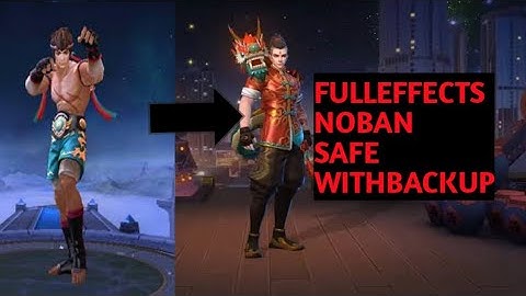 Chou Elite skin to Epic skin With Backup Files by G6Anger Official