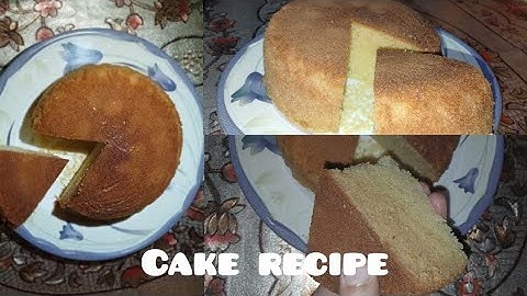 Special vanilla sponge cake 🎂🍥 recipe 😋 How to make vanilla sponge cake at 🏡 home