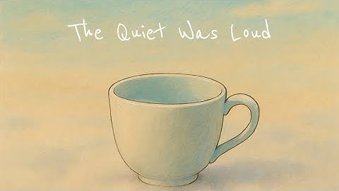 The Quiet Was Loud - Heartfelt Original Song (Acoustic / Indie Folk) | Emotional Love Ballad