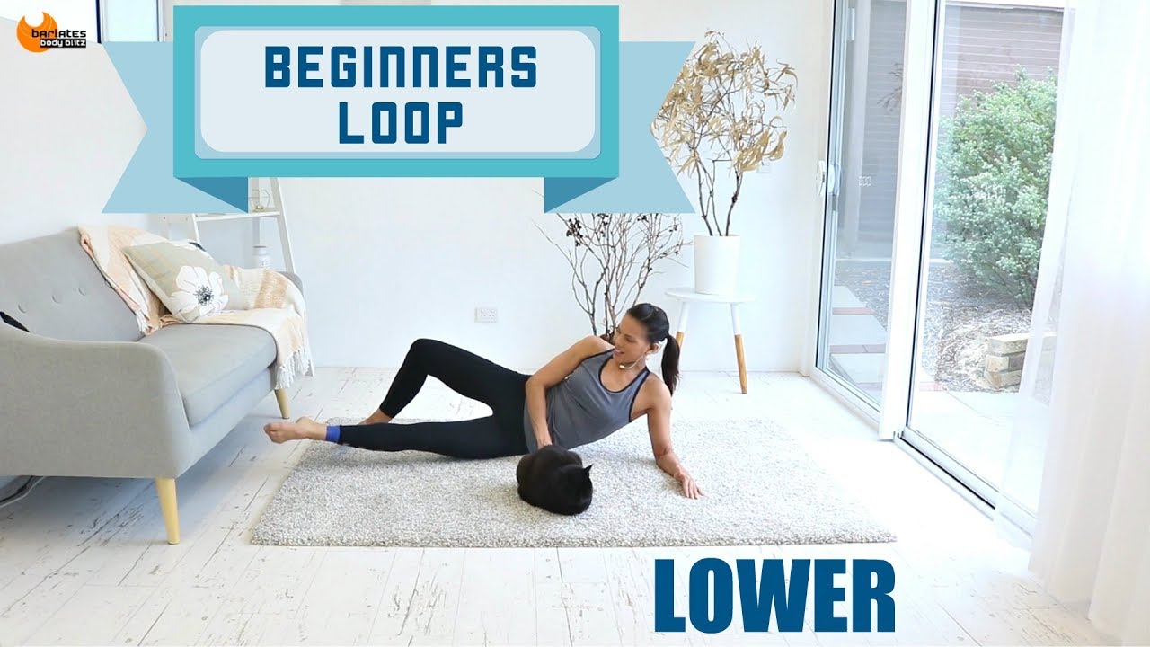 Butt and Thighs Band Workout - BARLATES BODY BLITZ Beginners Loop Lower