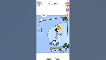 Thief Puzzle Game Level-748 Solution #shorts #youtubeshorts #thiefpuzzle #gameplay #viralshorts