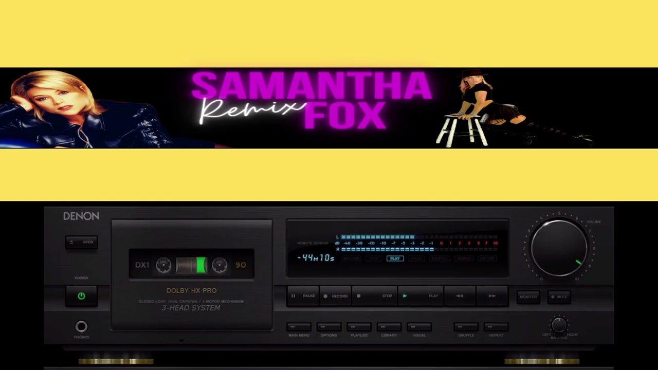 Samantha Fox - Touch Me (AJ's Alternative Dance Remix)