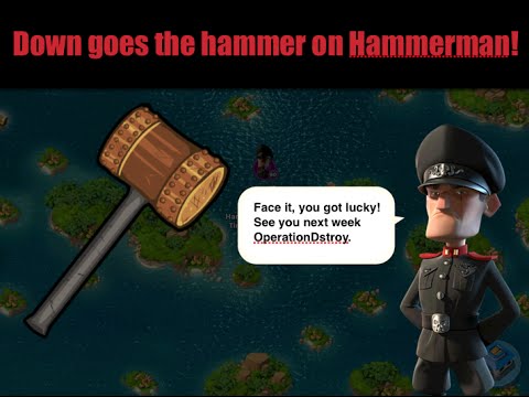 Down goes the hammer on Hammerman