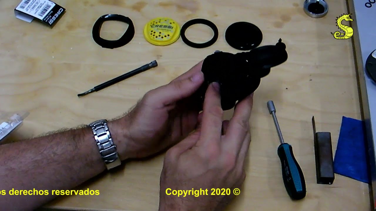 Mantenimiento: Montar 2a etapa Auxiliar Cressi XS COMPACT pro