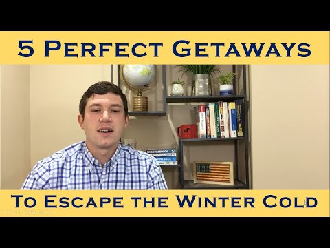 Video: Escape The Winter Cold 59 Dollarin Lennoilla Karibialle