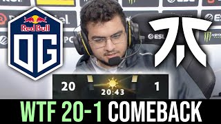 OG vs Fnatic - WTF 20-1 COMEBACK