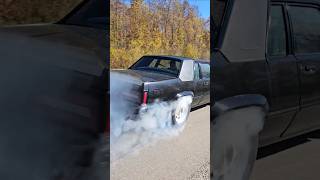 Tweetys last rip before winter! ❄️ #ford #thunderbird #cammed #exhaust #musclecar #burnout