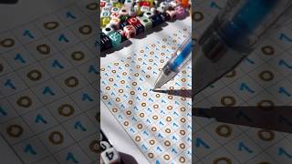 Writing A Perfect Blue Zero And Gold One For You ocd handwriting tiktok zokaink letterart