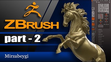 #Zbrush#tutorial#Horse#Sculpting#Timelaps- part-2