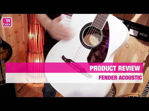 Fender New Acoustic Guitars | NAMM SHOW 2015