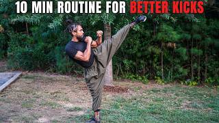 Want Better Kicks? Try This 10 Minute Taekwondo Routine