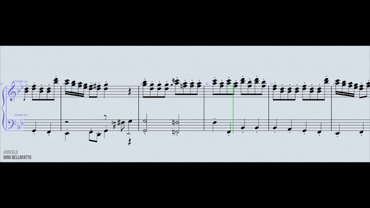 El Chavo del 8 (Intro completa) | Partitura Piano 🎼 - YouTube