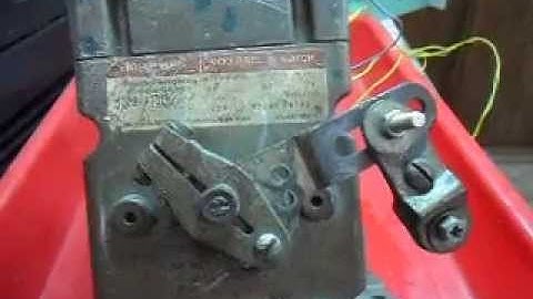 Honeywell servo motor test run video