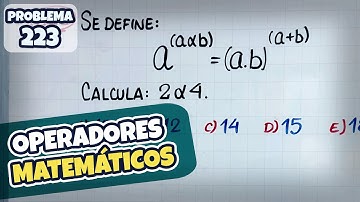 Operadores Matemáticos | Razonamiento Matemático