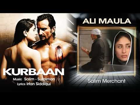 Ali Maula Audio Song   KurbaanKareena Kapoor Saif Ali KhanSalim SulaimanNiranjan I