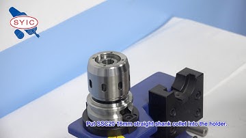 SYIC 心源 - Coolant Application of MLD Multi-Lock Milling Chuck 4K