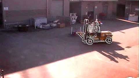 Robot Localization Using 3D-Models and an Off-Board Monocular Camera