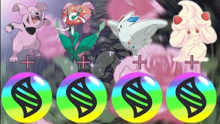 All Fairy Type Pokémon Mega Evolution Line Drawing Video #fairytype #pokémon