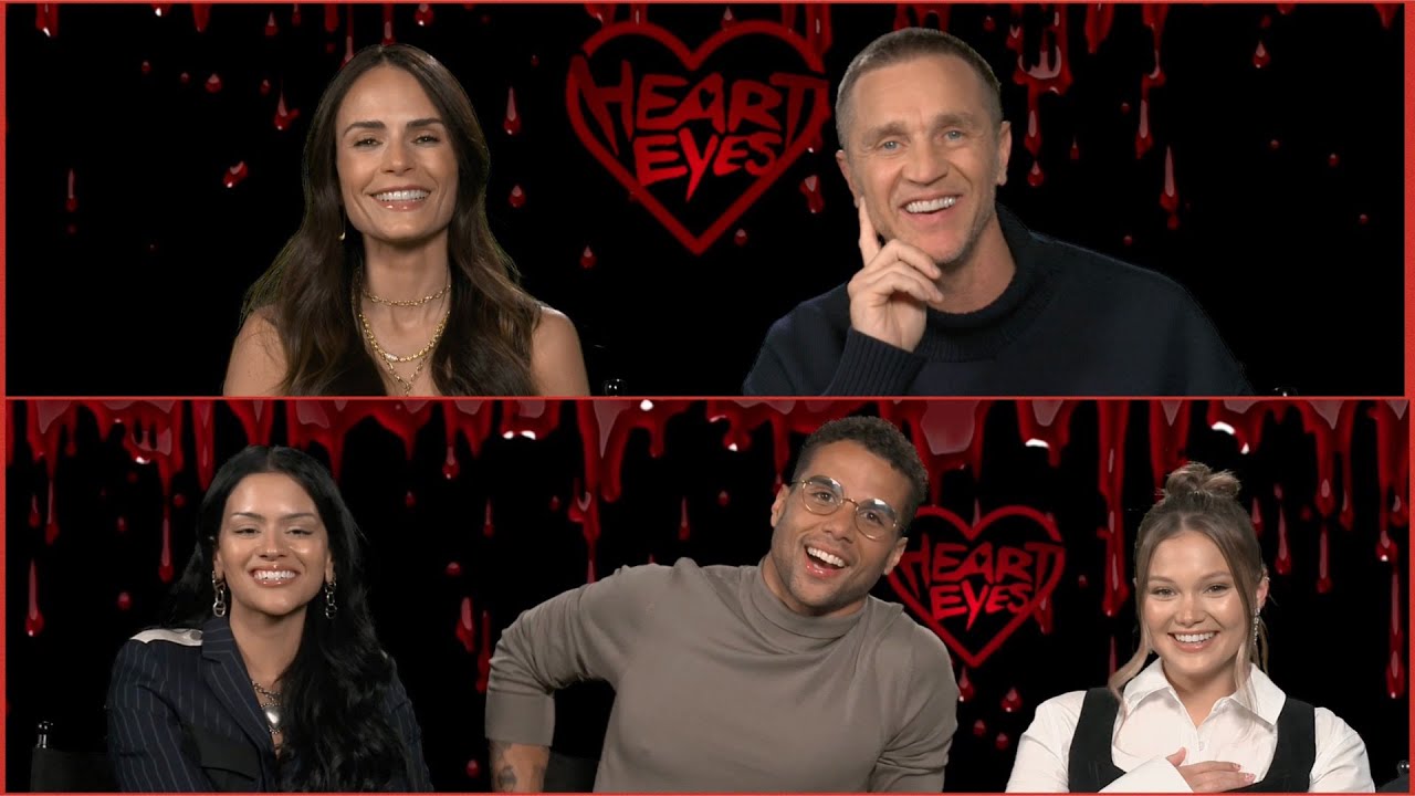 HEART EYES Cast Interview! Jordana Brewster, Devon Sawa, Olivia Holt, Mason Gooding, Gigi Zumbado