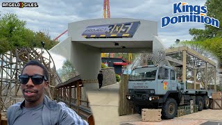 Is Grizzly The Best Coaster At Kings Dominion? Project 305😭 2025 Coaster Construction