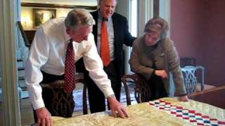 Dunn Quilt on display