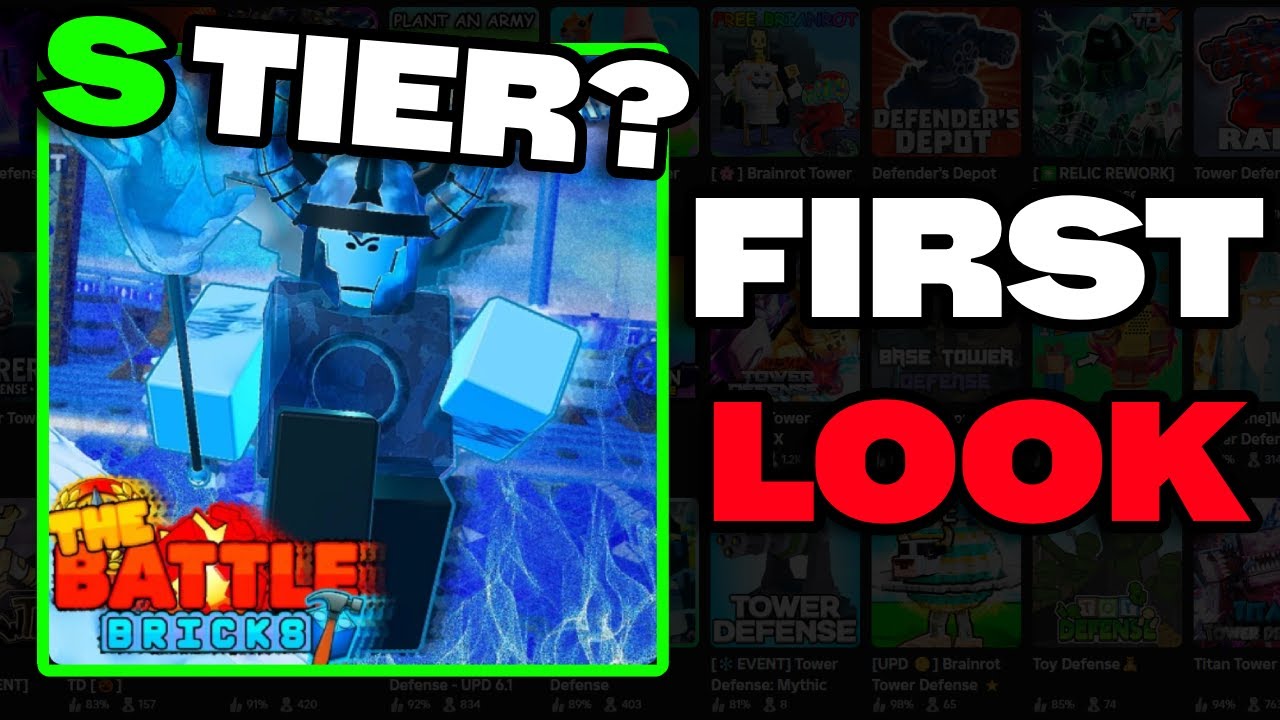 my first time playing THE BATTLE BRICKS....