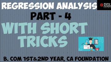 regression analysis || exam question ||part 4|| long question