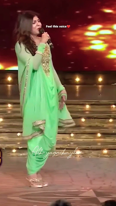 #indinidol yah❣️to❣️ Naseebo❣️ ka 🙏khel🙏 hai🎤 #alkayagnik #show #udit #ramjane #youtubeshorts #love