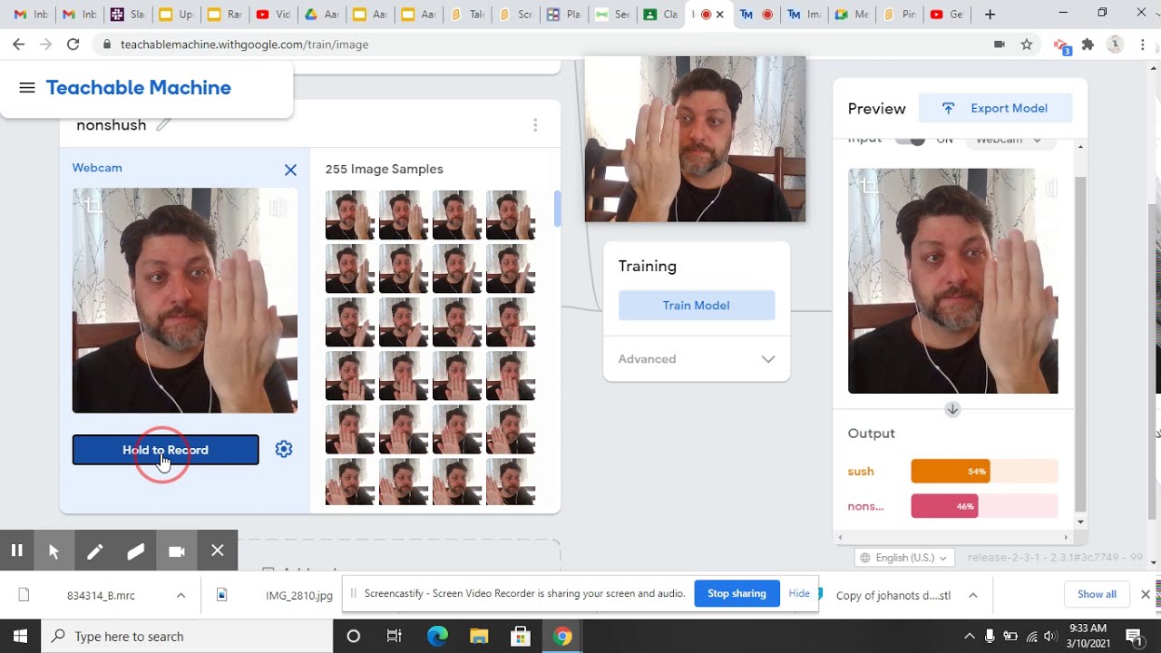 Machine Learning! Google's Teachable Machine for elementary students