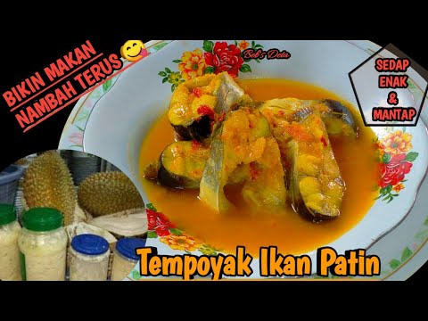 Ikan patin masak tempoyak simple