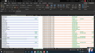 Creating Layer Mapping Excel Spreadsheet tab