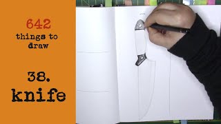 642 Things to Draw: a knife