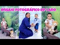 FIZ UM ENSAIO FOTOGRÁFICO DE 1 ANO do meu filho/ Lais Berto