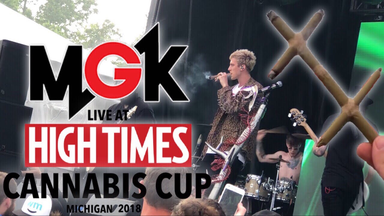 Machine Gun Kelly live at High Times Cannabis Cup Michigan 2018 (FULL SET)