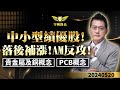 中小型績優股！落後補漲！AM反攻！貴金屬及銅概念！PCB概念｜20240520｜黃宇帆 分析師｜產業先鋒隊