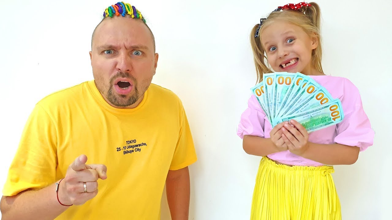 Alice learns to earn money by helping her parents