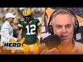 Colin believes report that LaFleur is tired of Rodgers, talks Russell Wilson | NFL | THE HERD