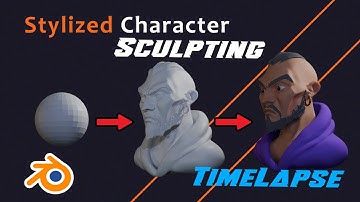 Stylized Character Sculpting Timelapse