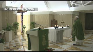 Papa en Santa Marta: Olvidar el encuentro con Cristo provoca tibieza Papa en Santa Marta: Olvidar el encuentro con Cristo provoca tibieza