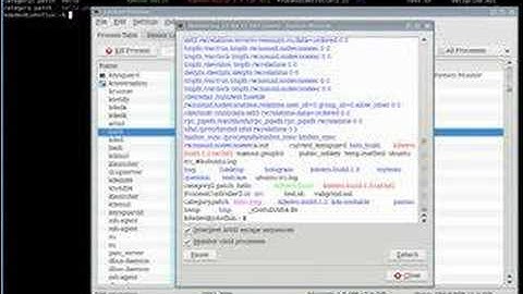 KSysGuard Process Monitoring (KDE Commit-Digest Issue 103)
